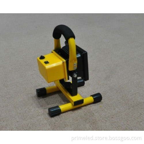 10w 4400mah Rechargeable Led Flood Light 